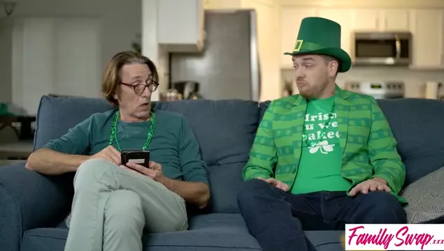 Family incest sex on St. Patrick's Day