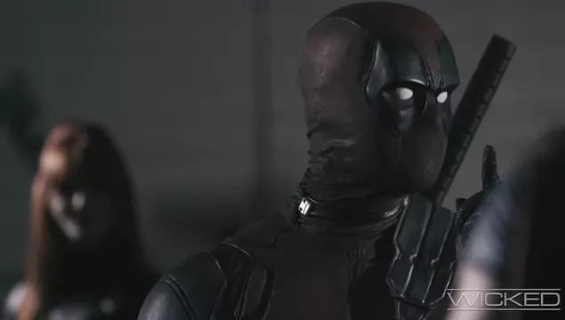 Porn parody - Black widow fucks Deadpool, and Elena fucks the lookout.